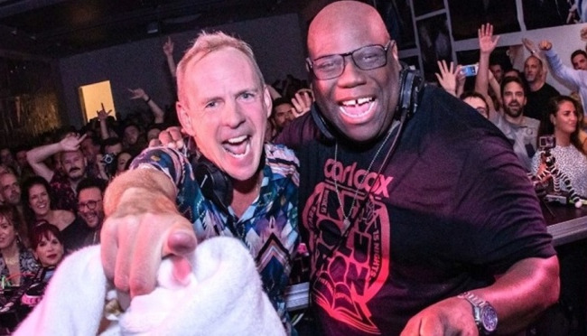 Collab de lendas: Carl Cox e Fatboy Slim anunciam colaboração